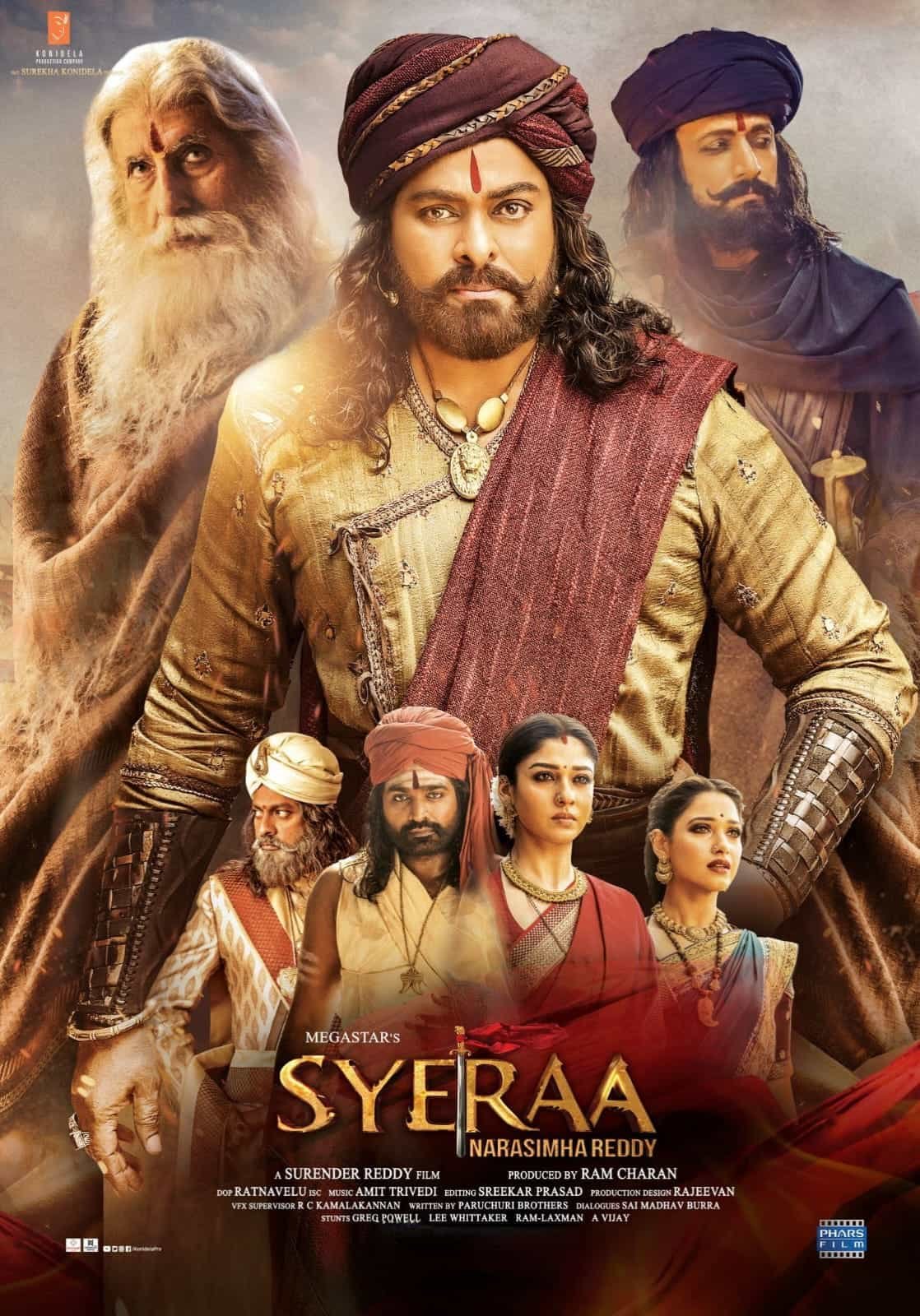 Free Sye Raa Narasimha Reddy (2019) Hindi Full Movie HD ESub – FILMYFLY